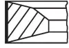 Комплект колец MAHLE KNECHT 227RS001410N0 (фото 1)