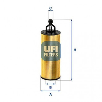 Масляний фільтр UFI 25.251.00