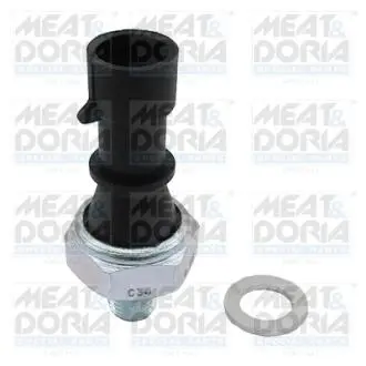 Датчик тиску оливи Opel Astra H/J/Vectra C/Corsa D 1.7-3.0 6V CDTi 05- (M10x1) (0.2 bar) MEAT&DORIA 72097