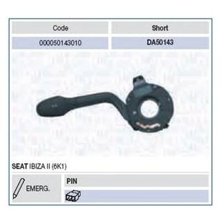 Вимикач на кермі SEAT IBIZA II MAGNETI MARELLI DA50143