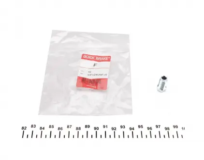 Гальмівні аксесуари (Конектор гальмівної трубки) QUICK BRAKE F (фото 1)