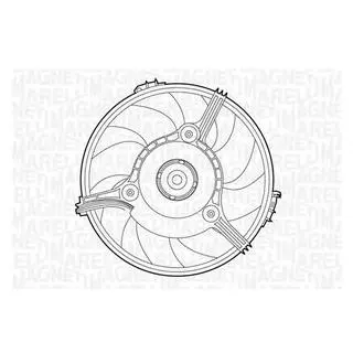 Електровентилятор AUDI [069422263010] MAGNETI MARELLI MTC263AX