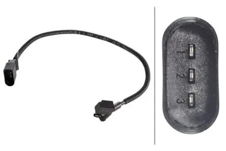 VW Датчик оборотов двигателя Bora, Golf, 1,4 00-, SKODA Fabia 1,4 -07 HELLA 6PU 009 167-471 (фото 1)