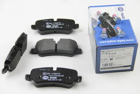 LANDROVER Тормозные колодки задн.Range Rover Sport 05-,Discovery 04- HELLA 8DB 355 011-981