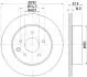 NISSAN Тормозной диск задн. вентил.X-Trail,Qashqai,Renault Koleos HELLA 8DD 355 118-711 (фото 4)