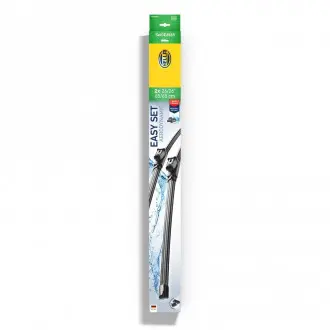 Комплект щіток склоочисника безкаркасних 650/650 HELLA 9XW 358 164-151