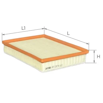 Фільтр повітряний ALPHA FILTER AF1974