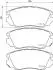Тормозные кол. пер. Opel Insignia 08- HELLA 8DB 355 013-051 (фото 4)