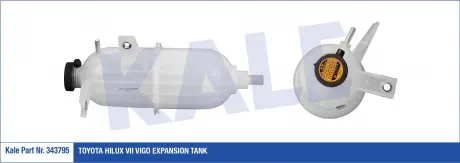 Фото 1 - бачок расширительный Toyota Hilux VII (04-) KALE OTO RADYATOR 343795 Бачок расширительный Toyota Hilux VII (04-) KALE OTO RADYATOR 343795 (фото 1)