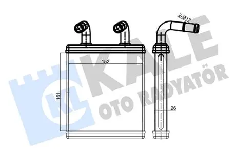 KALE KIA Радиатор отопления Pregio KALE OTO RADYATOR 346580