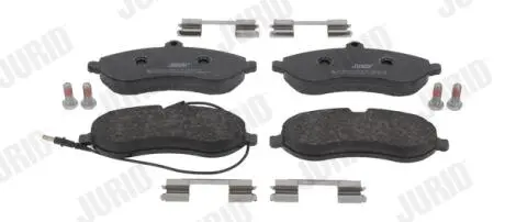 CITROEN Гальмівні колодки передн.Jumpy Fiat ScudoPeugeot Expert 07- (с датчиком) Jurid 573280J