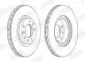 JURID PEUGEOT Гальмівний диск передній 308 II 1.2 1.6 2013-D=283MM 562991JC-1