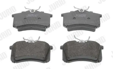 Гальмівні колодки зад. Caddy III/Golf V/Audi A4 03- (TRW) Jurid 571906D