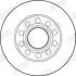 VW Диск тормозной задний 245mm Audi 80,A4 00-,Seat Exeo 08- Jurid 562192JC (фото 2)
