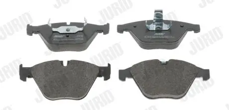 Гальмівні колодки пер. BMW 5(E60)/7(E65) 02-10 (ATE) Jurid 573210J