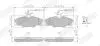 JURID PEUGEOT Тормозные колодки передн. 406 1.6/1.8 95- 571897J