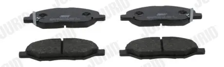 Гальмівні колодки пер. Nissan Micra 03-10/Note 06-12 (sumitomo) Jurid 574049J