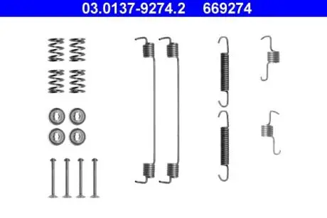 Монтажний комплект колодки ATE 03013792742