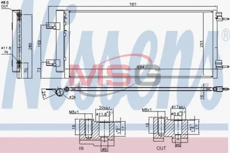 Конденсатор NISSENS 940734