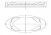 Поршень CITROEN BERLINGO/PEUGEOT 308 1.6 07- (77.5mm) MAHLE KNECHT 081 PI 00104 002 (фото 1)
