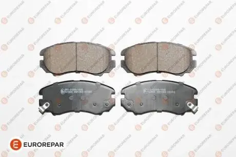 HYUNDAI гальмівні колодки перед. Tucson,Sonata,,KIA Magentis,Sportage 01- Eurorepar 1617263680