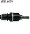 Піввісь SKF VKJC 6039 (фото 3)