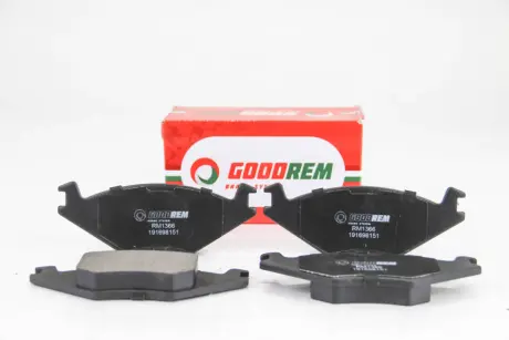 Колодки гальмівні перед. Caddy/Cordoba/Golf/Ibiza/Jetta (81-03) GOODREM RM1366