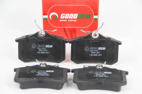 Гальмівні колодки зад. Caddy/Golf/Octavia (TRW)(16.4mm) GOODREM RM1261