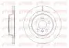REMSA BMW  Диск гальмівний задній 1/F40, X1/F48 61632.10
