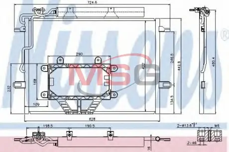 Конденсатор NISSENS 940325