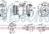 Компрессор RENAULT CAPTUR (13-) 1.2 TCE 890653
