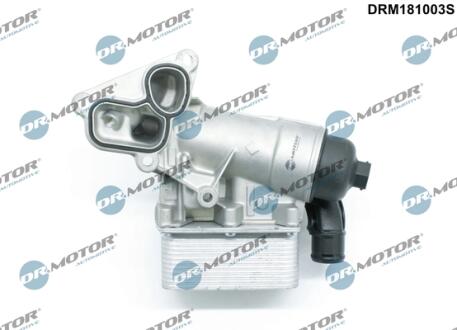 Радіатор масляний з корпусом масляного фільтра DR MOTOR DRM181003S