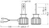Комплект автоламп LED H1 12V 13W 6000K P14.5S OSRAM 64150DWBRT-2HFB (фото 3)