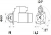 Стартер, 24V 4KW Z9 MAHLE KNECHT MS 753 (фото 2)