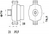 Генератор 28V 80A MAHLE KNECHT MG 796 (фото 2)