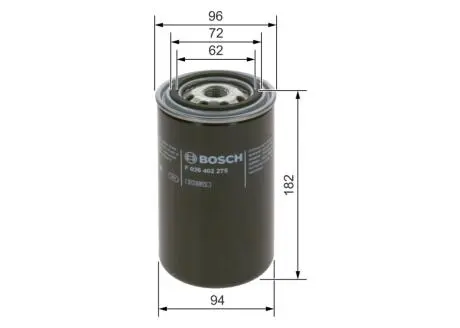 Паливний фільтр DAF LF 45, LF 55 FR103S1-GR220 01.06- BOSCH F026402275 (фото 1)