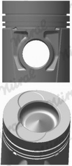 Поршень STD NURAL 87-743400-40