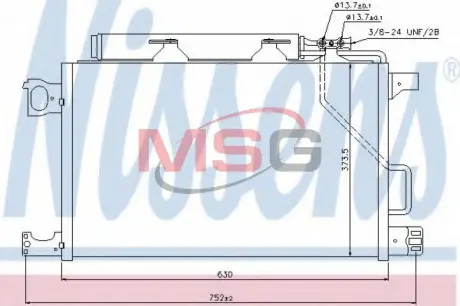 Конденсатор NISSENS 940100