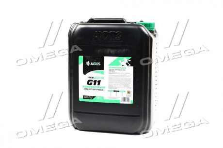 Антифриз концентрат ECO-80C GREEN G11 20л/21,4kg <AXXIS> AXXIS Польша AX-P999-G11Gr ECO 20