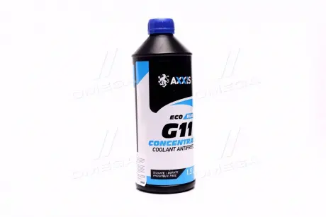 Антифриз концентрат ECO-80C BLUE G11 1,5л <AXXIS> AXXIS Польша AX-P999-G11B ECO 1,5
