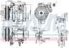 Компрессор NISSENS 890332 (фото 7)