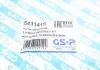 Пильник кермової рейки (комплект) GSP 541141S (фото 7)