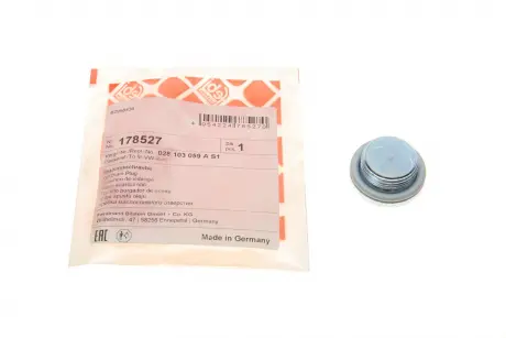 Пробка зливу мастила з ущільненням FEBI 178527 (фото 1)