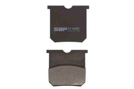 Гальмівні колодки, дискові Sbp 07AG008