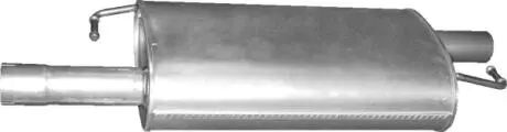 Глушитель, алюм. сталь, средн.часть VW Transporter V 2.5 TDi Turbo Diesel (30.22 POLMOSTROW 30221