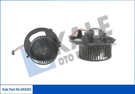 Электровентилятор отопителя Audi A3 (12-), Q3 (19-)/Seat Leon (13-)/Skoda Octavi KALE OTO RADYATOR 344325