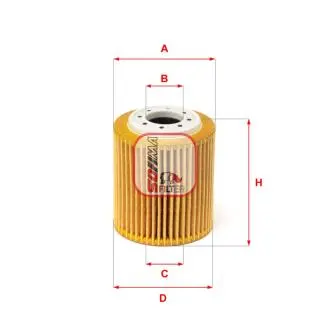 Фільтр масляний CITROEN/FORD/OPEL/PEUGEOT/TOYOTA \'\'1.5HDI \'\'18>> SOFIMA S5216PE