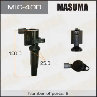 Котушка запалювання MAZDA 3/LF-DE, L3-VE, L3-DE (MIC-400) Masuma MIC400