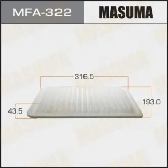 Фільтр повітряний Masuma MFA322