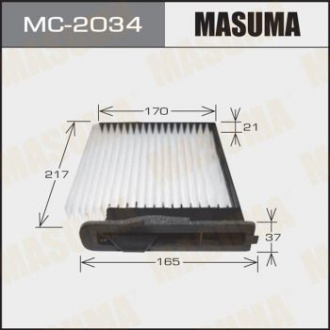 Фильтр салона Masuma MC2034 (фото 1)